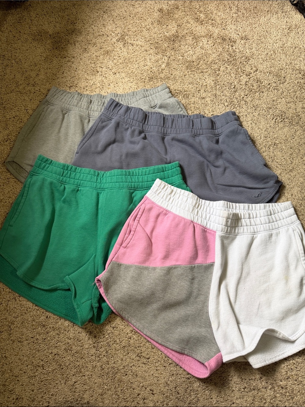 Bundle of 4 Hollister Sweat Shorts